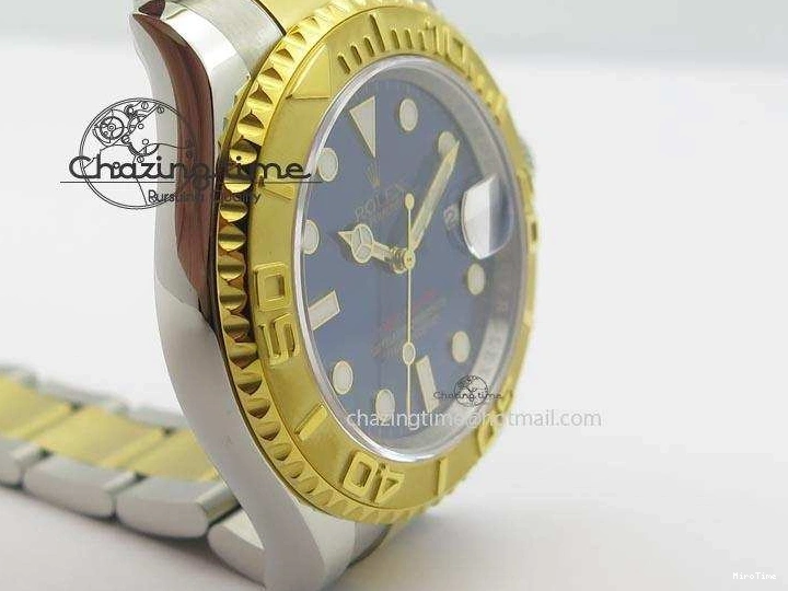 MiroTime 0207 Unisex Yacht-Master 116622 JF Best Edition SS YG Blue Dial On Bracelet A 3916